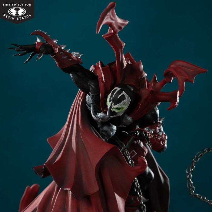 SPAWN - Spawn Inspired by the Art of Greg Capullo Black White & Red All Over 1/10 Polystone Statue