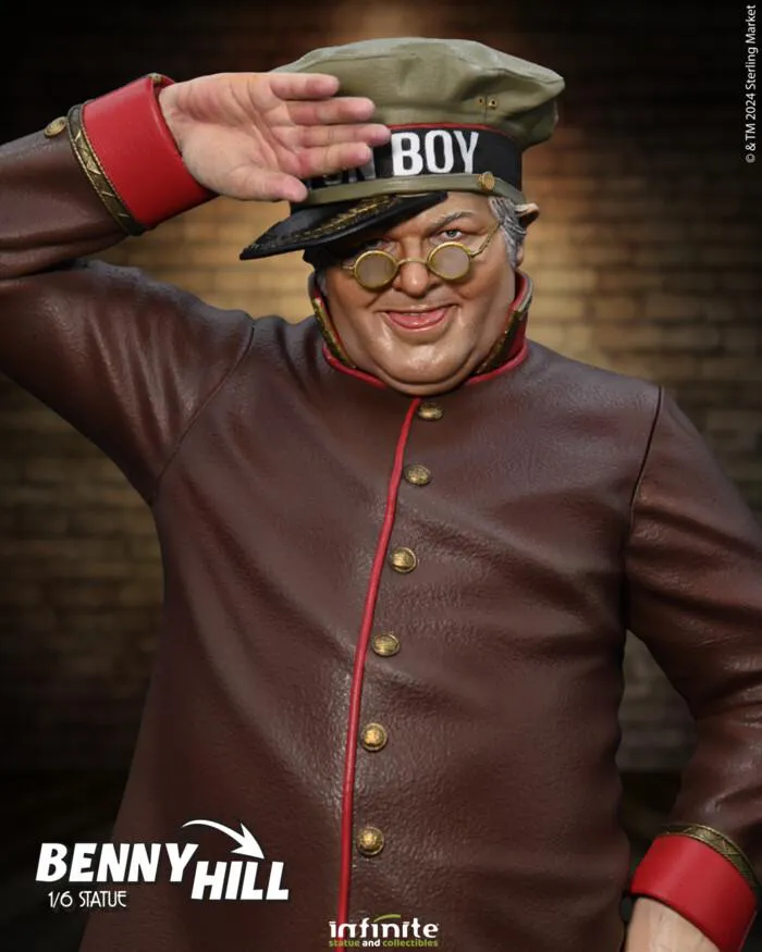 BENNY HILL - Fred Scuttle 1/6 Polystone Statue