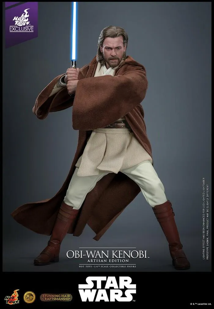 STAR WARS - Episode II - Obi-Wan Kenobi Artisan Edition 1/6 Action Figure 12" Hot Toys Exclusive MMS809AE