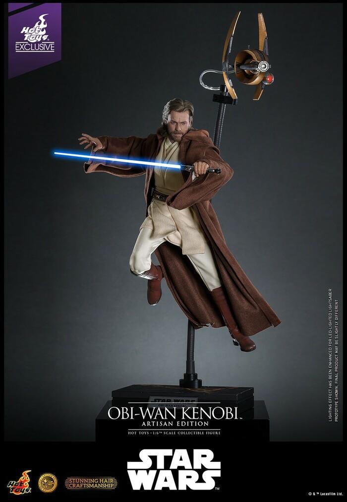 STAR WARS - Episode II - Obi-Wan Kenobi Artisan Edition 1/6 Action Figure 12" Hot Toys Exclusive MMS809AE