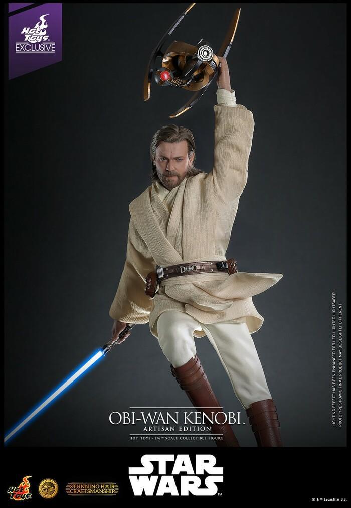 STAR WARS - Episode II - Obi-Wan Kenobi Artisan Edition 1/6 Action Figure 12" Hot Toys Exclusive MMS809AE