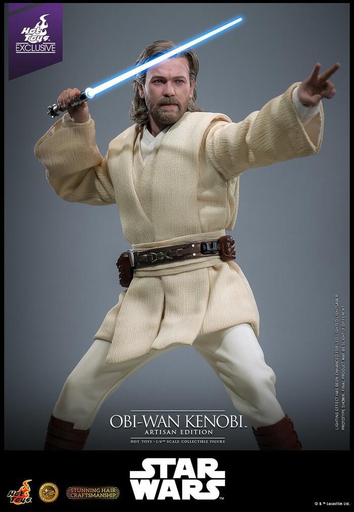 STAR WARS - Episode II - Obi-Wan Kenobi Artisan Edition 1/6 Action Figure 12" Hot Toys Exclusive MMS809AE