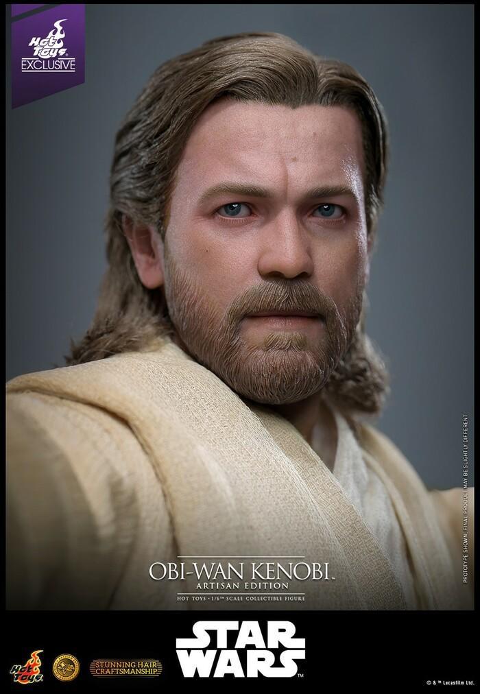STAR WARS - Episode II - Obi-Wan Kenobi Artisan Edition 1/6 Action Figure 12" Hot Toys Exclusive MMS809AE