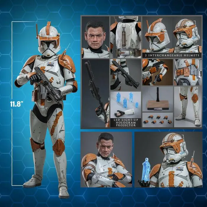 STAR WARS - Episode III - Clone Commander Cody 1/6 Action Figure 12" MMS796