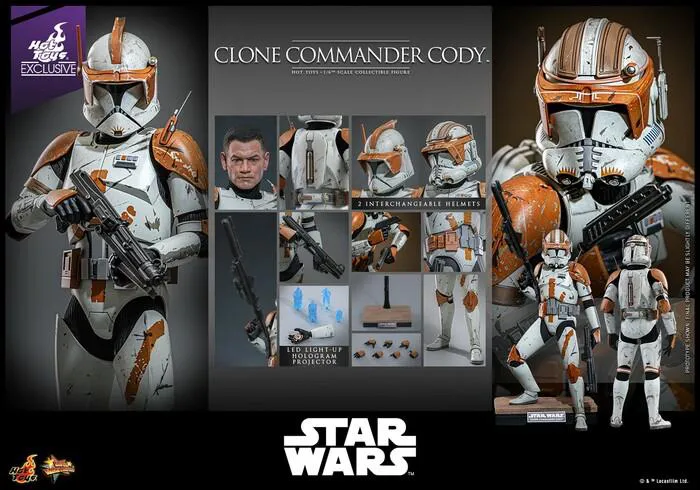 STAR WARS - Episode III - Clone Commander Cody 1/6 Action Figure 12" MMS796