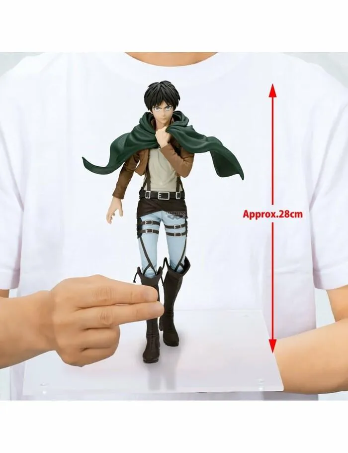 ATTACK ON TITAN - Grandista Eren Yeager Pvc Figure