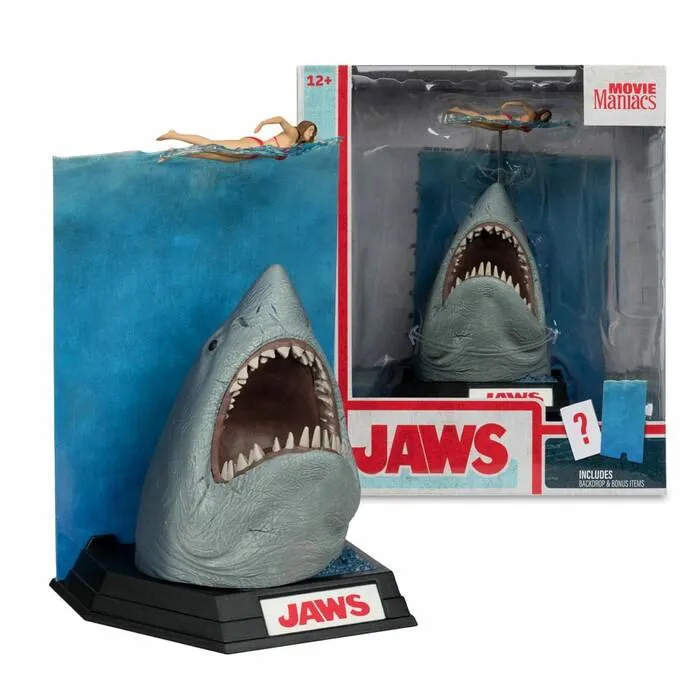 JAWS - Movie Maniacs - Jaws 50th Anniversary Pvc Figure