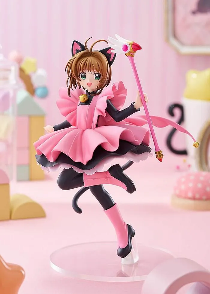 CARD CAPTOR SAKURA - Sakura Kinomoto Black Cat Costume Ver. L Pop Up Parade Pvc Figure