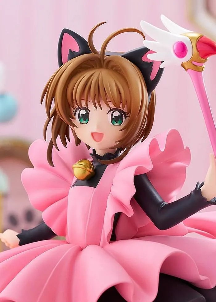 CARD CAPTOR SAKURA - Sakura Kinomoto Black Cat Costume Ver. L Pop Up Parade Pvc Figure