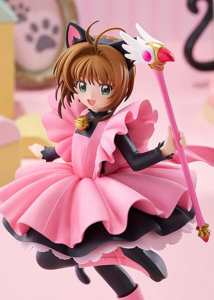 CARD CAPTOR SAKURA - Sakura Kinomoto Black Cat Costume Ver. L Pop Up Parade Pvc Figure
