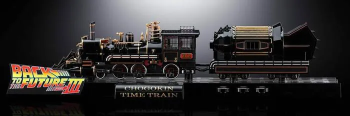 RITORNO AL FUTURO - Back to the Future - Time Train Chogokin Action Figure