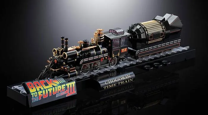 RITORNO AL FUTURO - Back to the Future - Time Train Chogokin Action Figure
