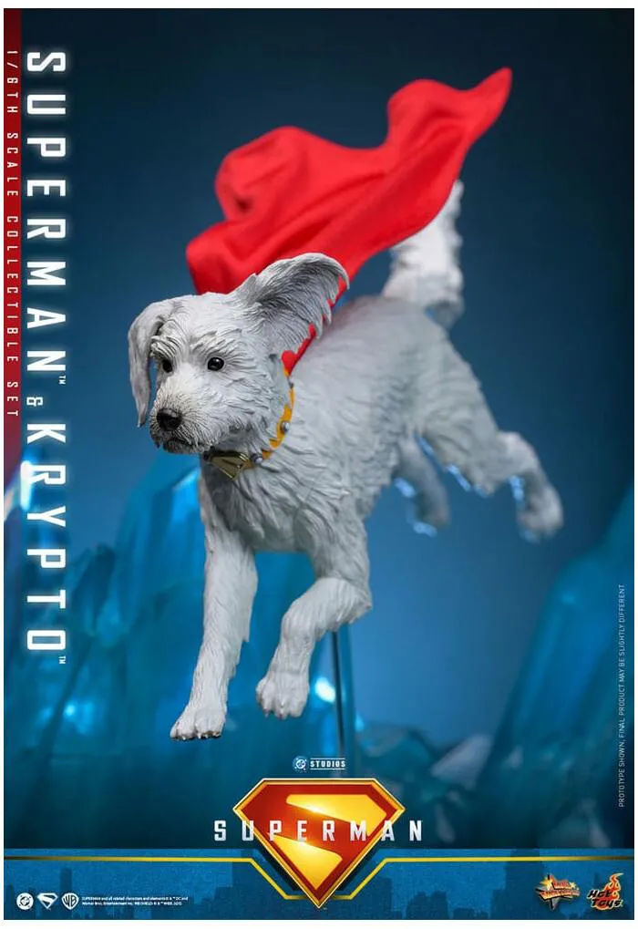 SUPERMAN 2025 - Superman & Krypto 1/6 Action Figure 12" MMS812