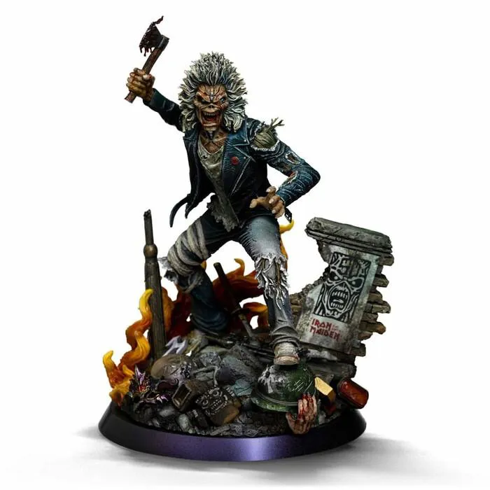 IRON MAIDEN - Eddie 50th Year Anniversary 1/10 Art Scale Statue