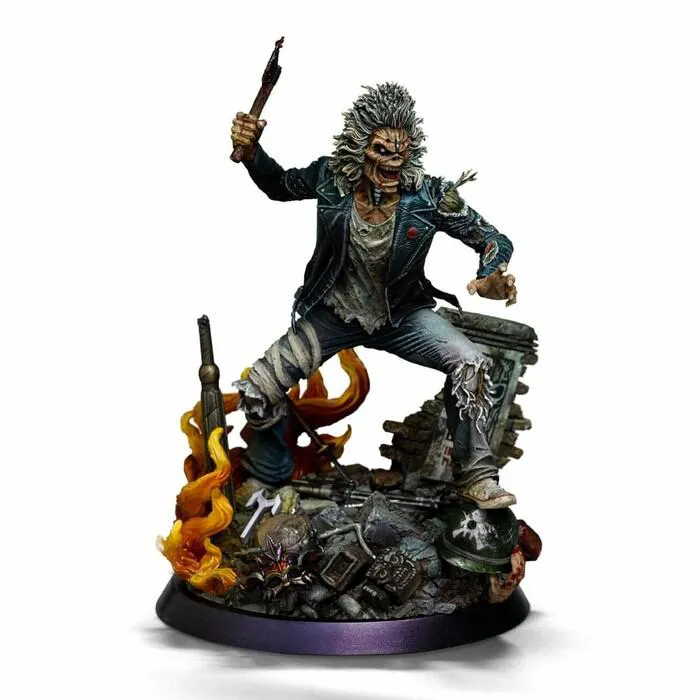 IRON MAIDEN - Eddie 50th Year Anniversary 1/10 Art Scale Statue