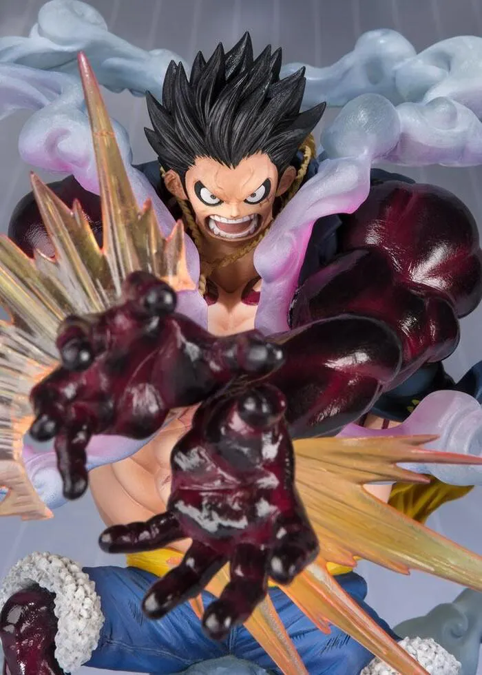 ONE PIECE - Figuarts ZERO Extra Battle - Monkey D. Luffy Gear 4 Leo Bazooka Pvc Figure