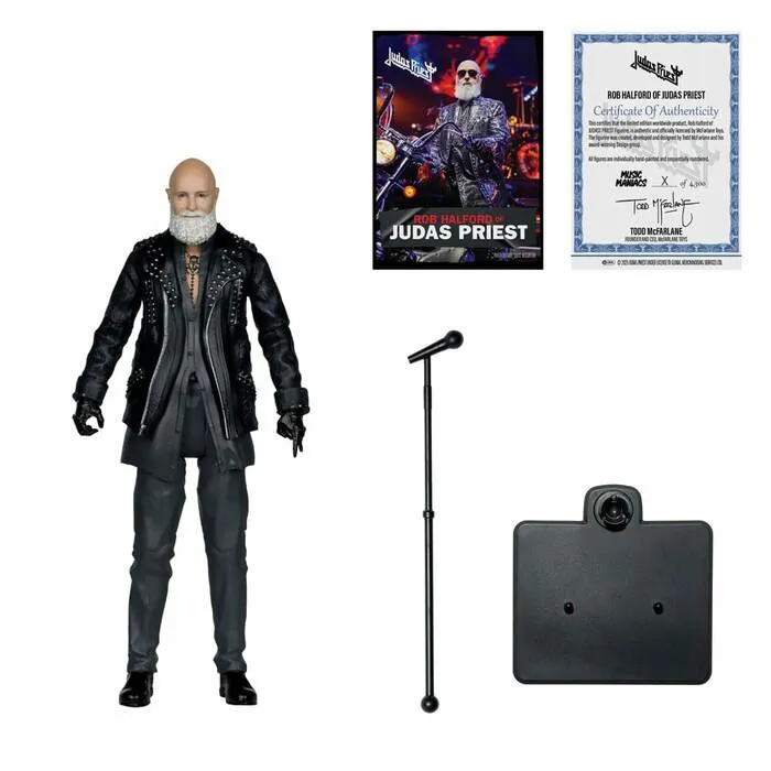 JUDAS PRIEST - Heavy Metal Music Maniacs - Rob Halford Action Figure