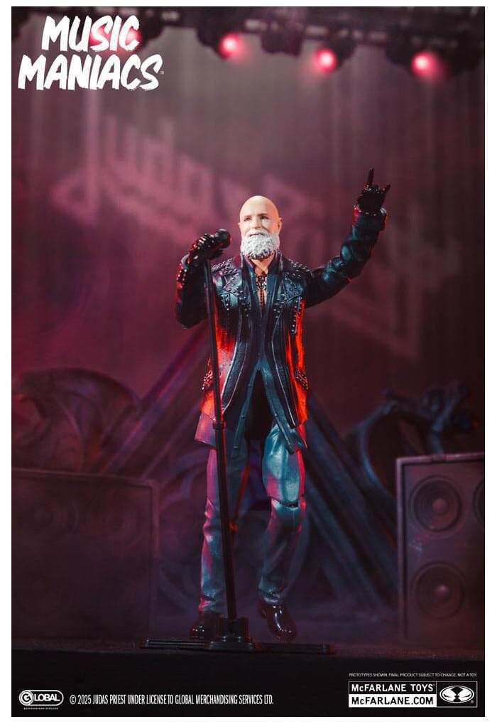 JUDAS PRIEST - Heavy Metal Music Maniacs - Rob Halford Action Figure