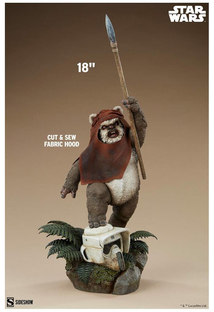 STAR WARS - Episode VI Return of the Jedi - Wicket Premium Format Figure 1/4 Statue