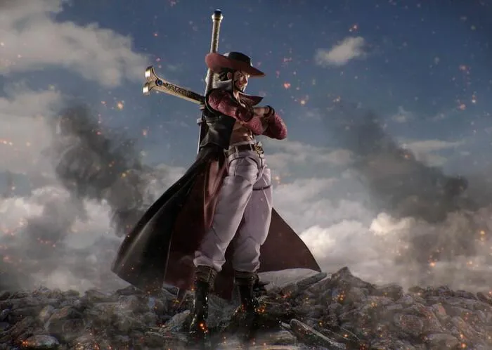 ONE PIECE - Dracule Mihawk Hawkeye S.H. Figuarts Action Figure