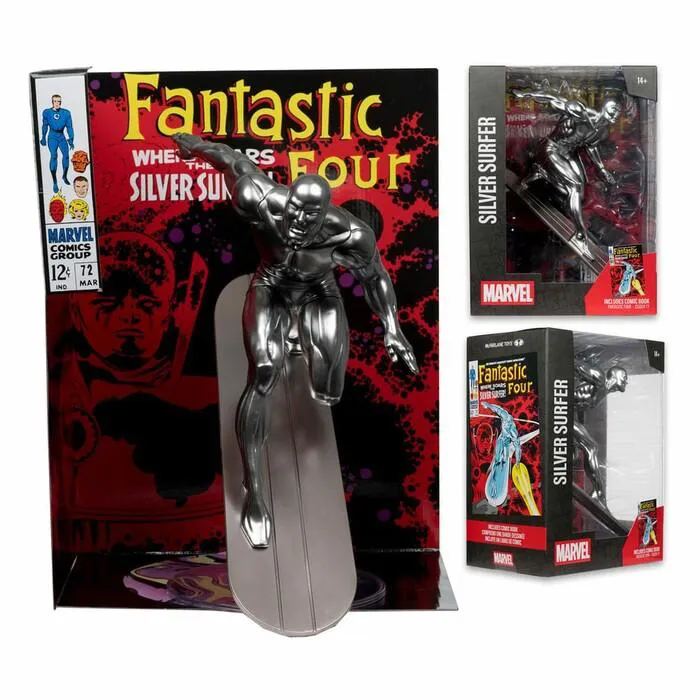 MARVEL - Silver Surfer Fantastic Four #72 1/6 Pvc Figure