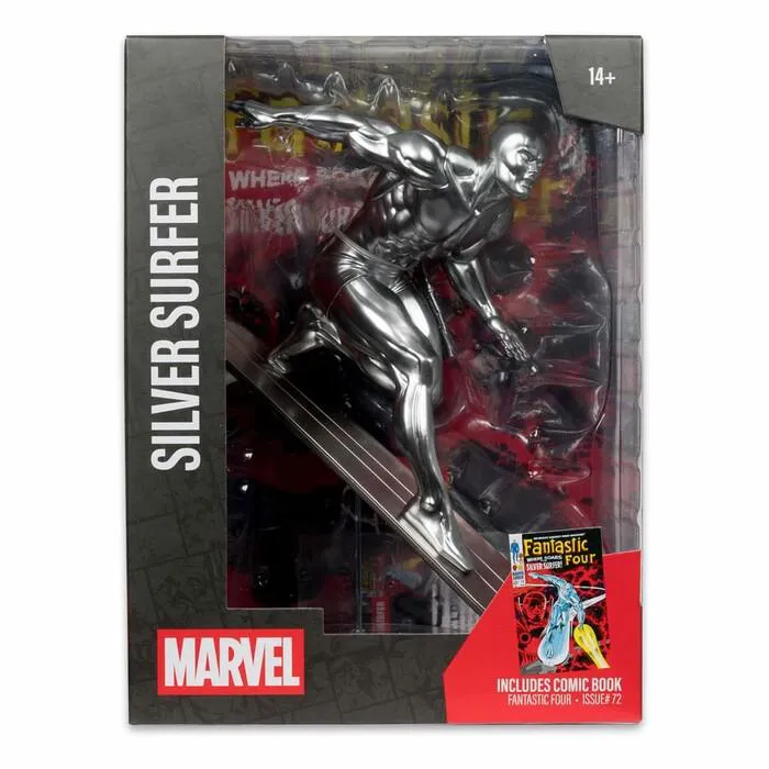 MARVEL - Silver Surfer Fantastic Four #72 1/6 Pvc Figure