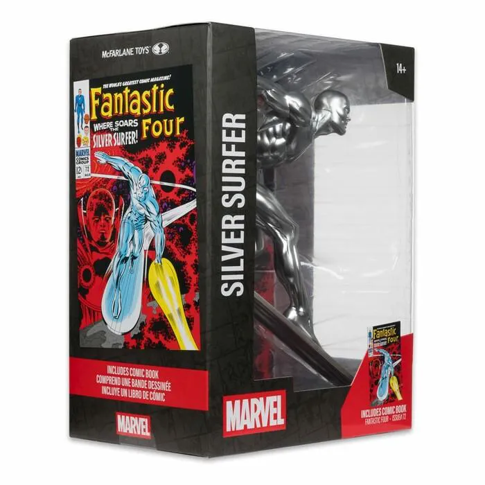 MARVEL - Silver Surfer Fantastic Four #72 1/6 Pvc Figure