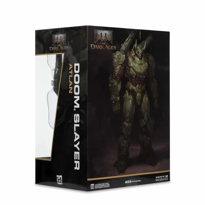 DOOM - The Dark Ages - Slayer Atlan 1/6 Pvc Figure - Damaged Box
