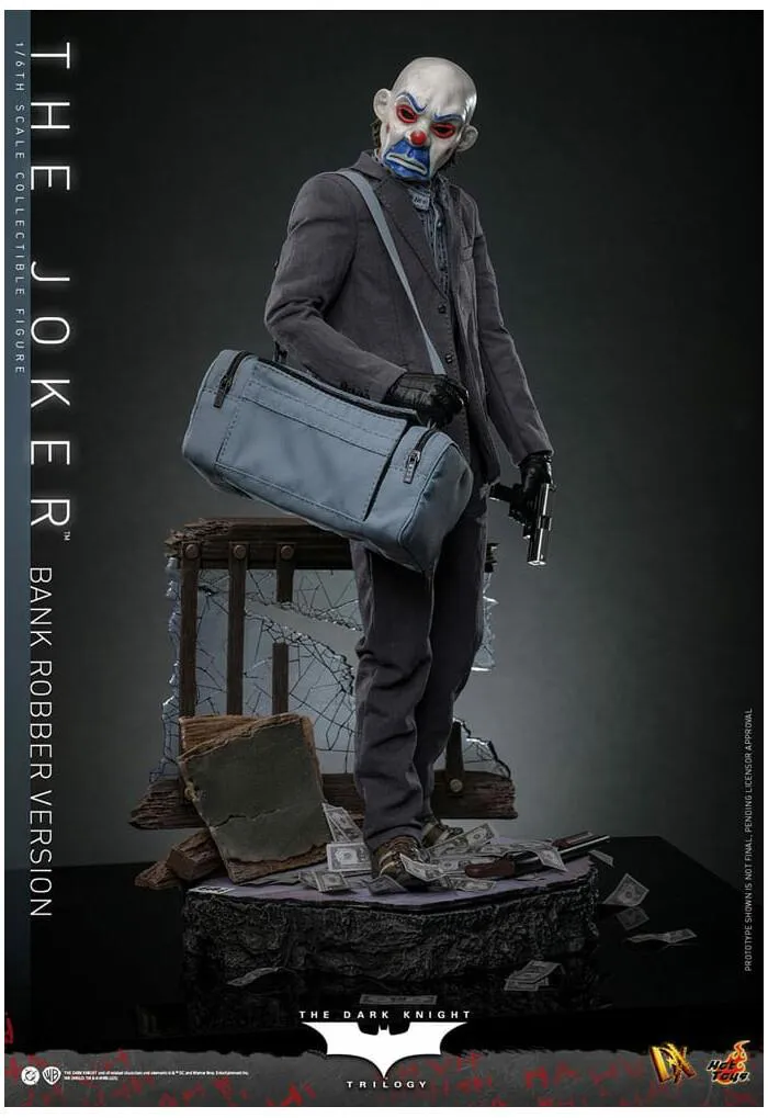BATMAN - The Dark Knight - The Joker Bank Robber Ver. 1/6 Action Figure 12" DX50