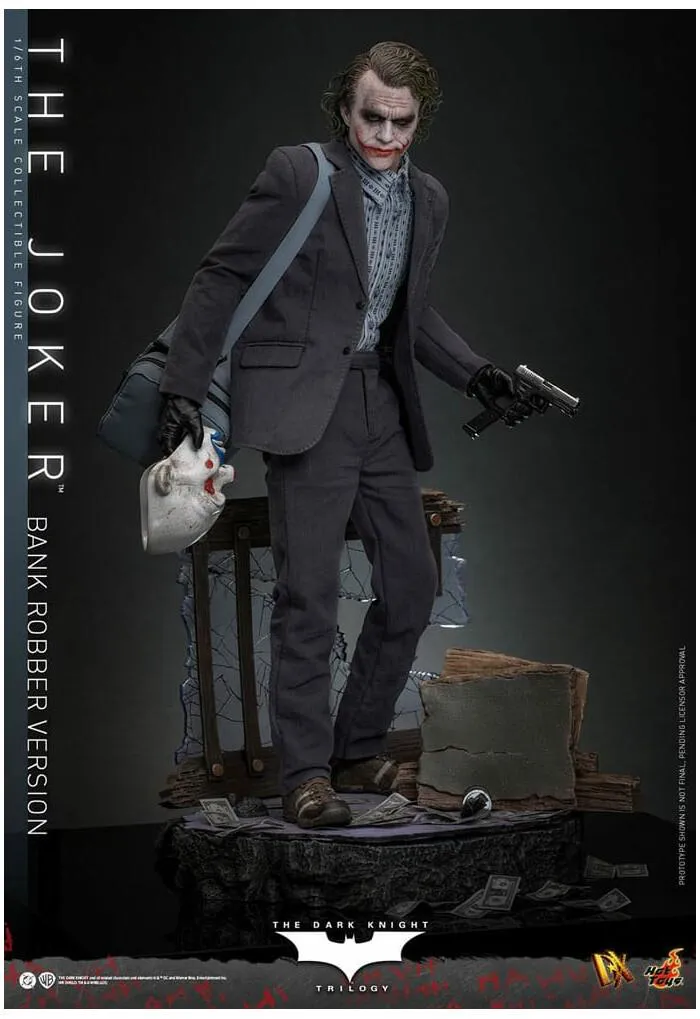 BATMAN - The Dark Knight - The Joker Bank Robber Ver. 1/6 Action Figure 12" DX50