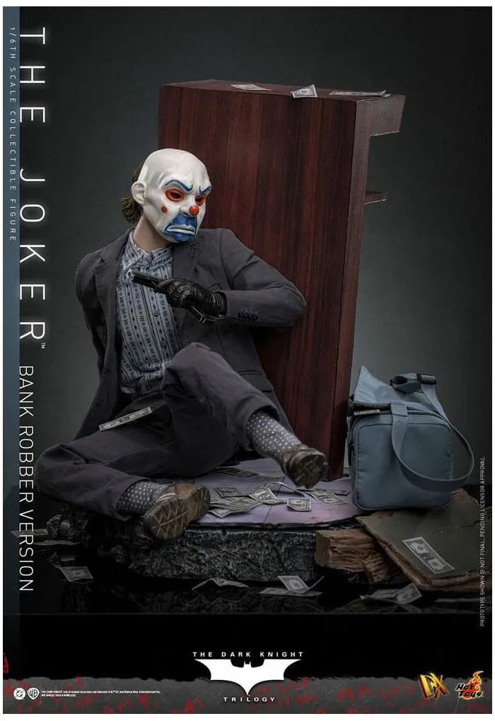 BATMAN - The Dark Knight - The Joker Bank Robber Ver. 1/6 Action Figure 12" DX50