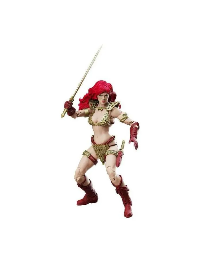 RED SONJA - Epic H.A.C.K.S. Limited Gold and Red Action Figure