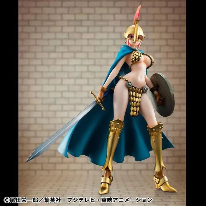 ONE PIECE - Sailing Again - Gladiator Rebecca Super Limited Reprint Ver. 1/8 Pvc Figure P.O.P.