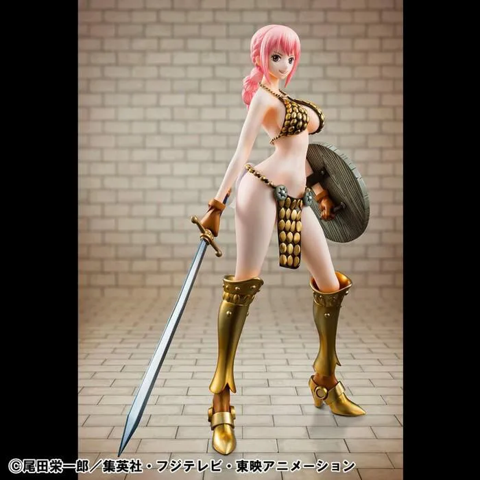 ONE PIECE - Sailing Again - Gladiator Rebecca Super Limited Reprint Ver. 1/8 Pvc Figure P.O.P.