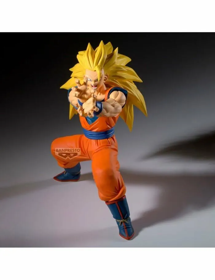 DRAGON BALL Z - Match Makers - Son Goku SSJ3 Pvc Figure - Damaged Box