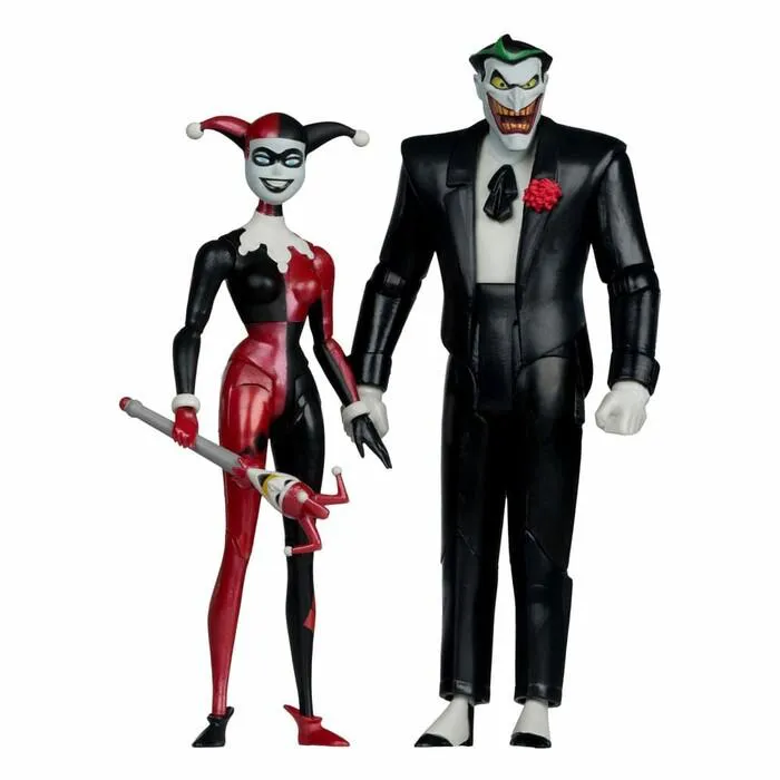 BATMAN - The Animated Series - Harley Quinn & The Joker Mad Love - Gold Label Action Figures 2-Pack
