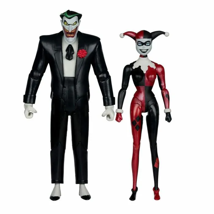 BATMAN - The Animated Series - Harley Quinn & The Joker Mad Love - Gold Label Action Figures 2-Pack