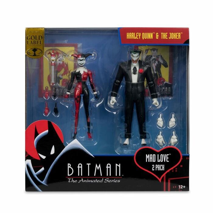 BATMAN - The Animated Series - Harley Quinn & The Joker Mad Love - Gold Label Action Figures 2-Pack