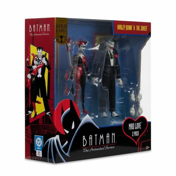 BATMAN - The Animated Series - Harley Quinn & The Joker Mad Love - Gold Label Action Figures 2-Pack