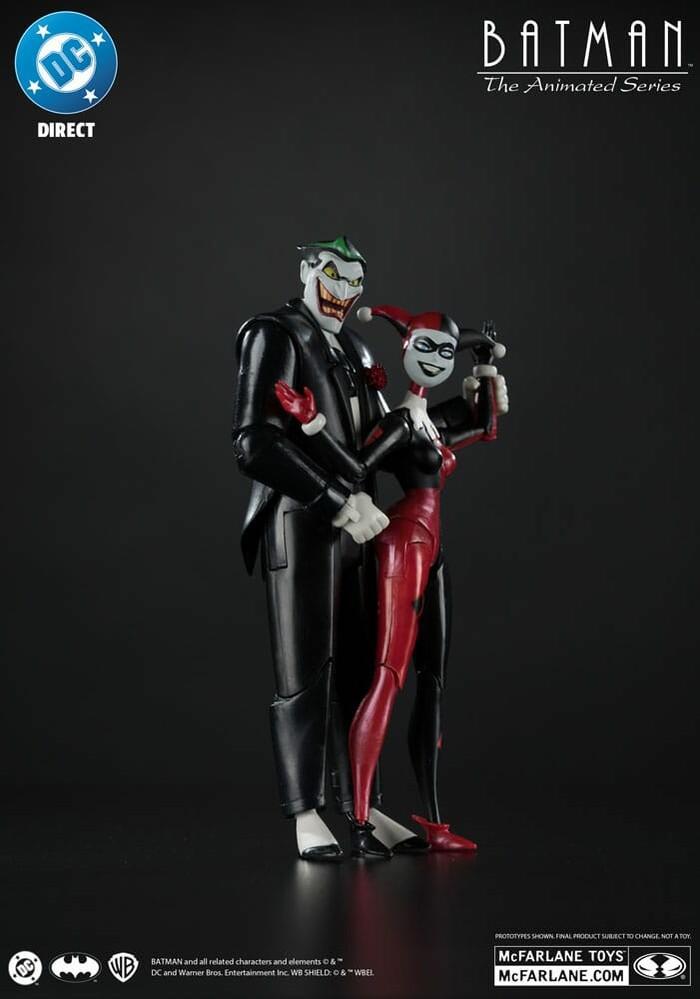 BATMAN - The Animated Series - Harley Quinn & The Joker Mad Love - Gold Label Action Figures 2-Pack