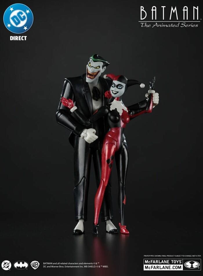 BATMAN - The Animated Series - Harley Quinn & The Joker Mad Love - Gold Label Action Figures 2-Pack