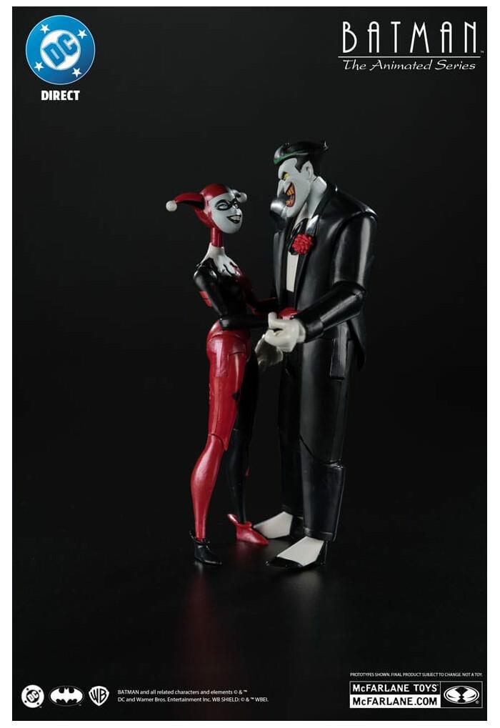 BATMAN - The Animated Series - Harley Quinn & The Joker Mad Love - Gold Label Action Figures 2-Pack