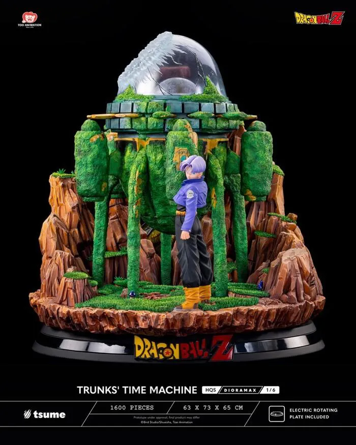 DRAGON BALL - Trunks Time Machine HQS Dioramax 1/6 Statue