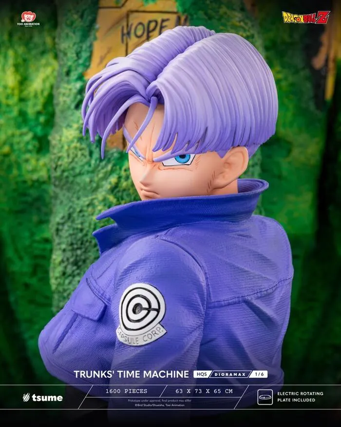 DRAGON BALL - Trunks Time Machine HQS Dioramax 1/6 Statue