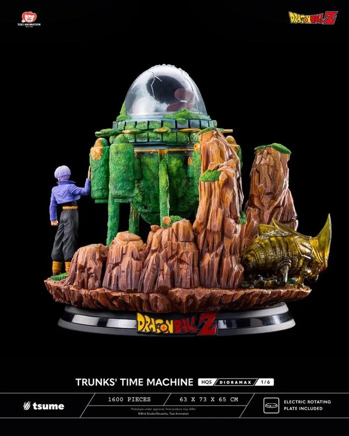 DRAGON BALL - Trunks Time Machine HQS Dioramax 1/6 Statue