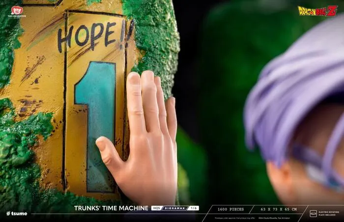 DRAGON BALL - Trunks Time Machine HQS Dioramax 1/6 Statue