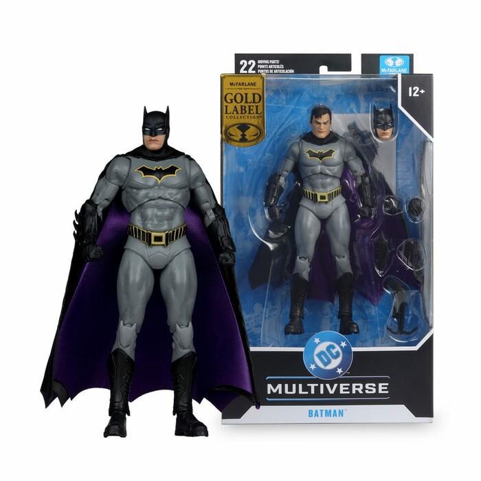 DC COMICS - Multiverse - DC Rebirth - Batman Gold Label Action Figure