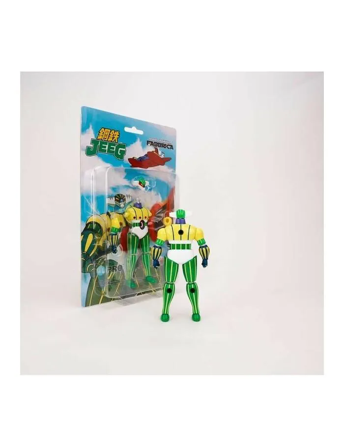 JEEG - Jeeg Mini Metal Fabbrica Manga Yellow Action Figure