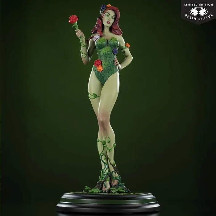 DC COMICS - Cover Girls - Poison Ivy by J. Scott Campbell 1/8 Polystone Statue