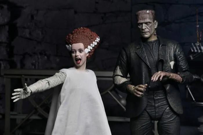 UNIVERSAL MONSTERS - Bride of Frankenstein 90th - The Monster & His Mate Action Figures 2-Pack